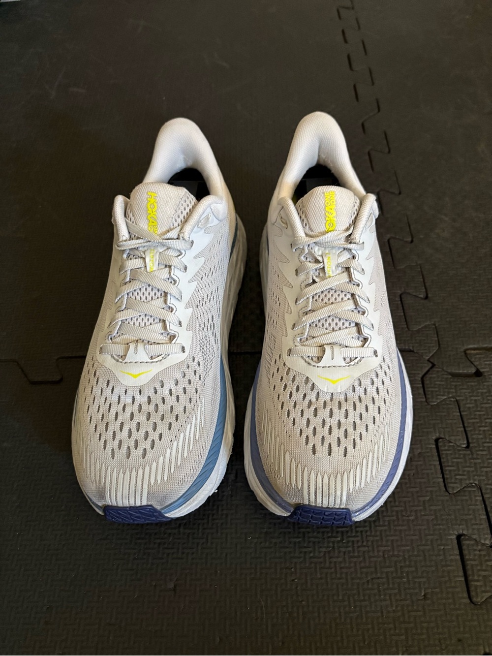 HOKA Clifton 7 Women's Road Running Shoes White